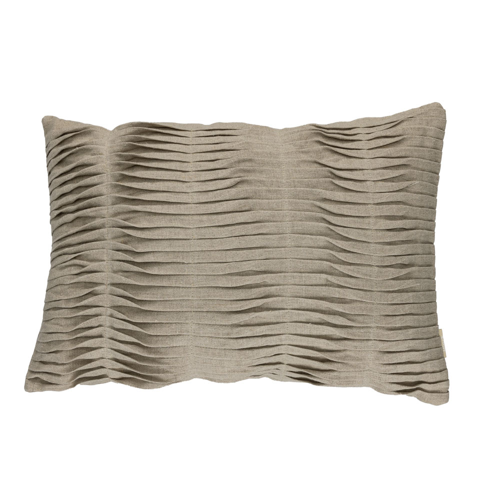 Sierkussen linnen Small wave natural 35x50 cm