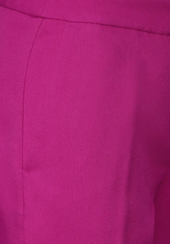 Loose Fit Twillhose - bright cozy pink