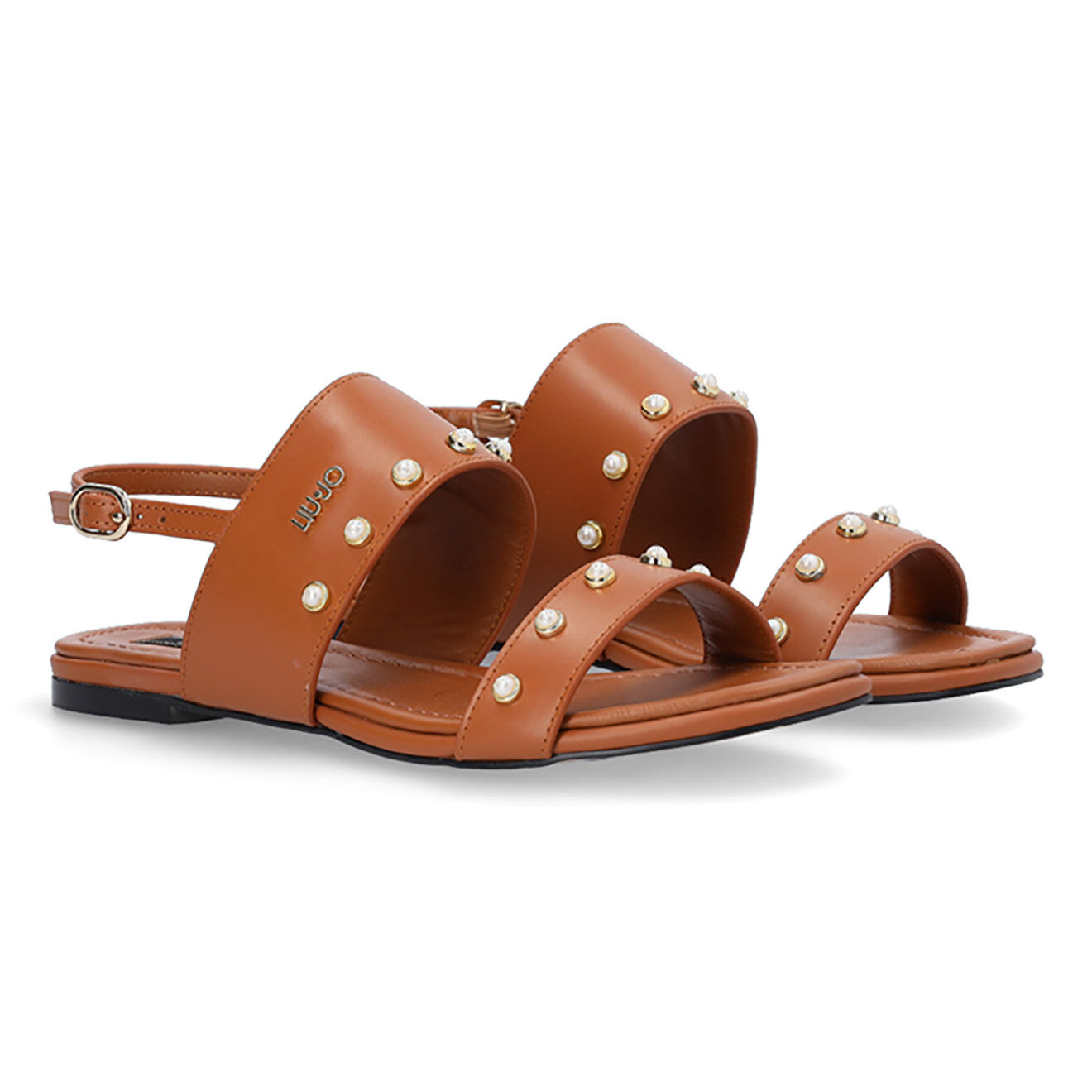 Liu-Jo Sandales en Cuir Rachele marron