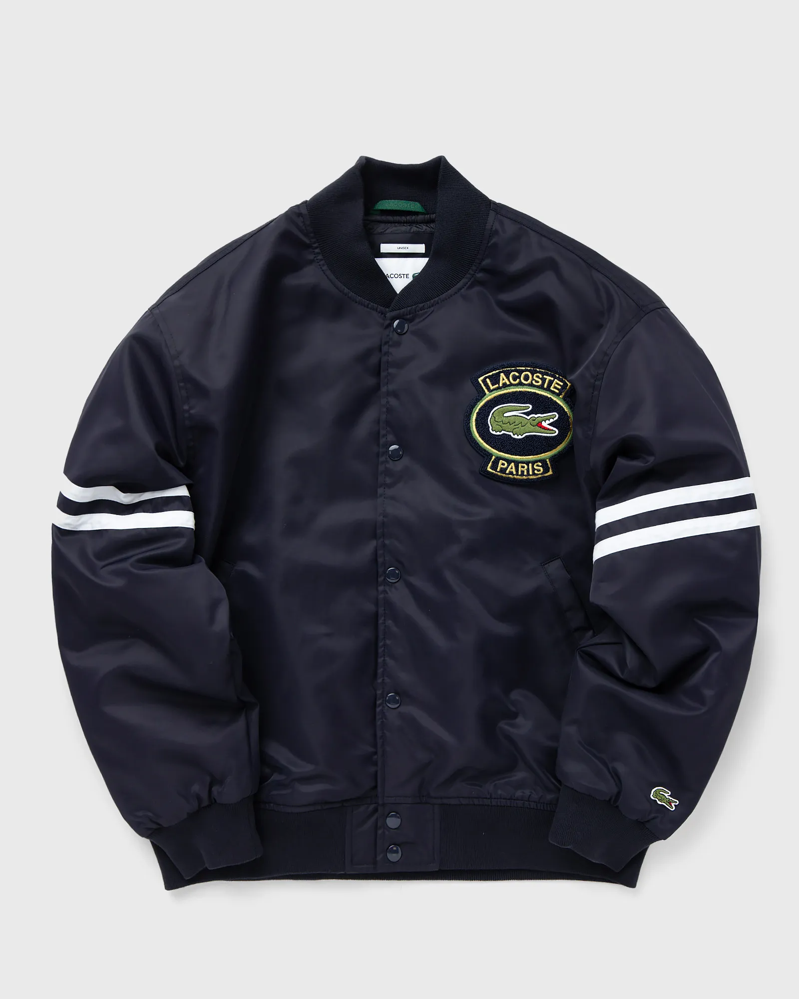 Lacoste PADDED WATERPROOF ARCHIVE BADGE BOMBER JACKET