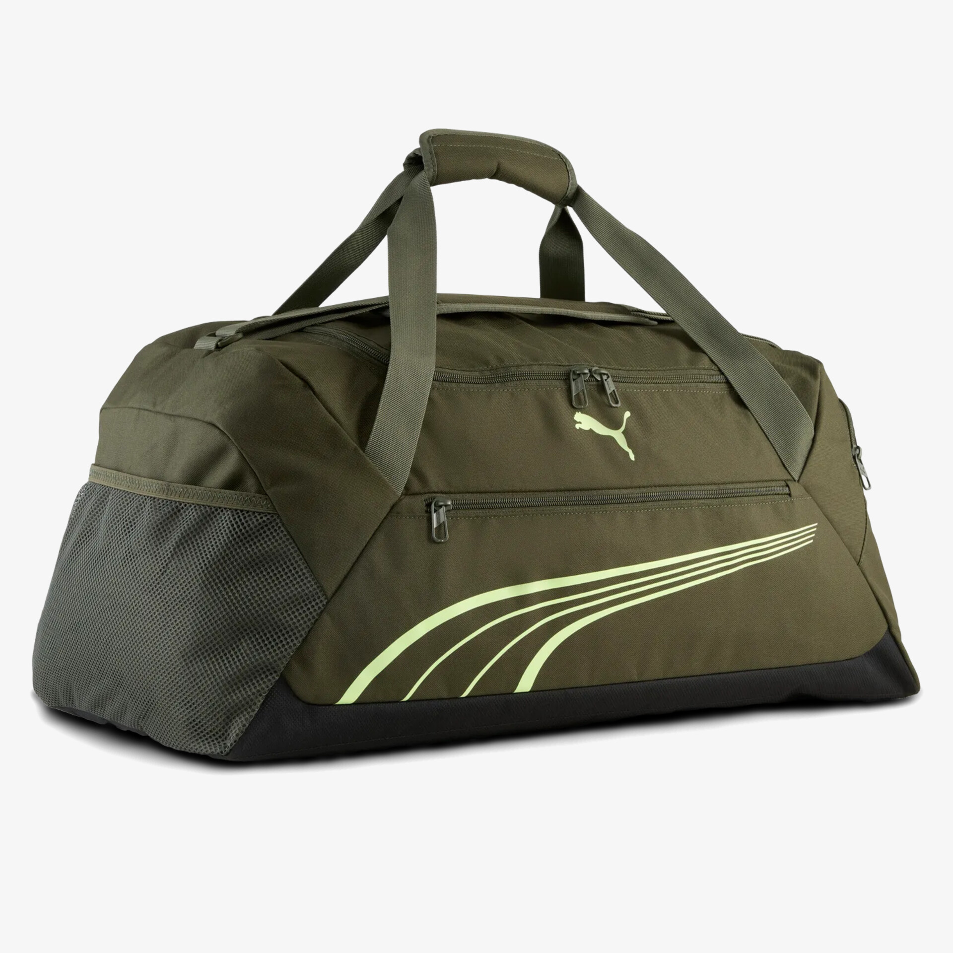 PUMA Unisex Sporttasche FUNDAMENTAL Medium - Olive | reno.de
