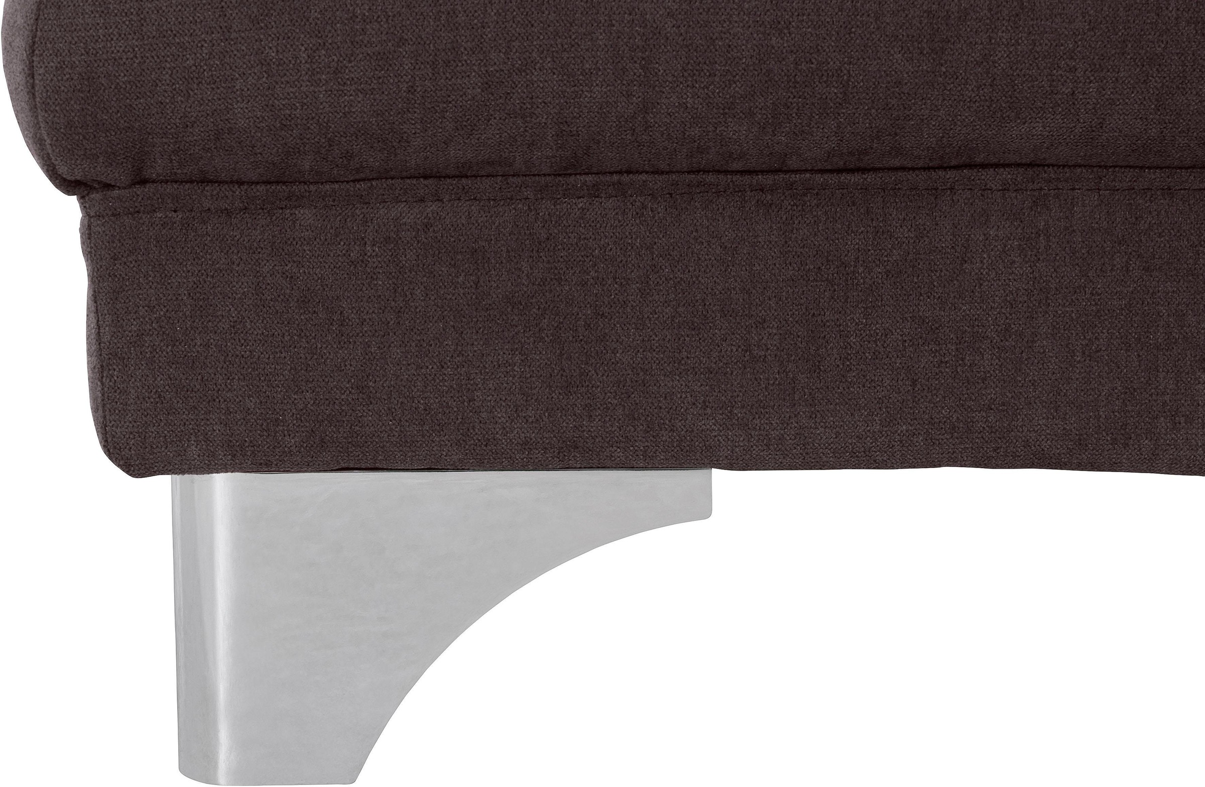 COTTA Polstergarnitur »Enterprise« Set,  Set bestehend aus 2,5-Sitzer mit Arm- & Kopfteilverstellung & Hocker