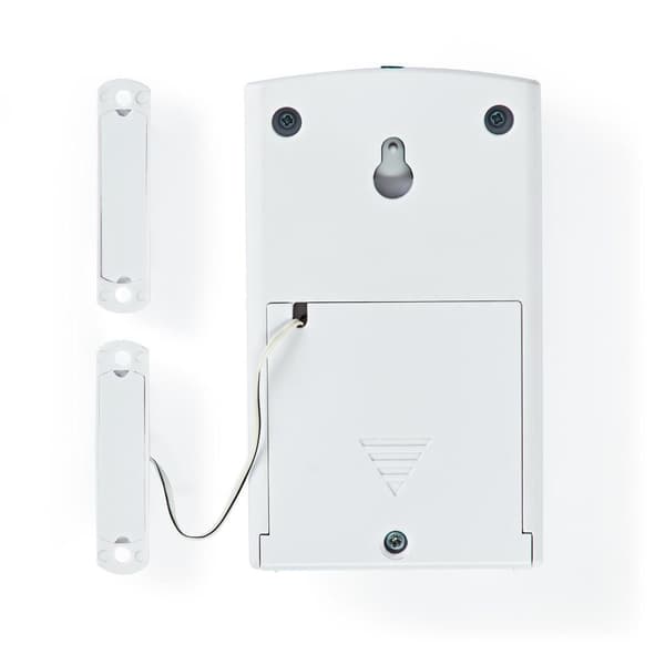 Dør Vindu Alarm | Batteri drevet | 3x AAA/LR03 | 85 dB | Hvit