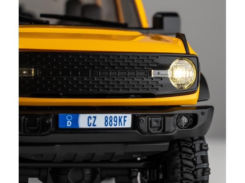 EazyRC Scale Crawler Bronx, Gelb 1:18, RTR 4x4 Mini Rockcrawler im Massstab 1:18