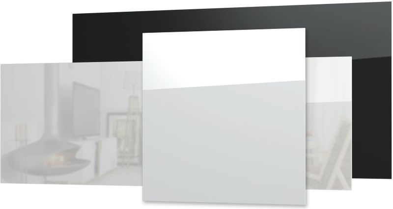 Ecosun GS-Serie infraroodpanelen wit of zwart wand of plafond