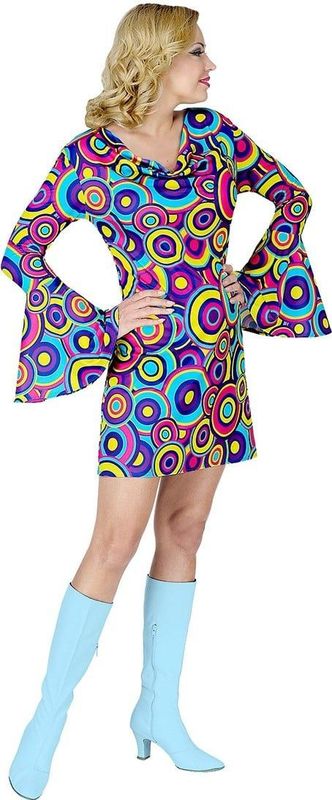 Widmann - Dancing Queen - Carnavalsjurk - Kleurvol - Trompetmouwen