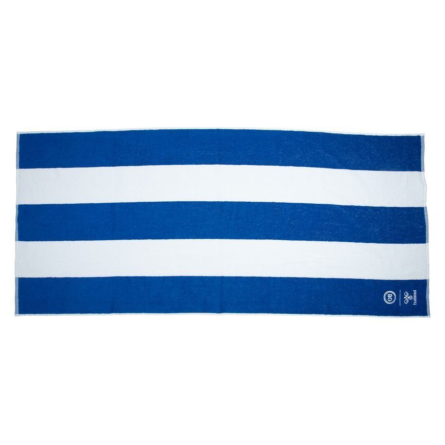 Odense Boldklub Serviette Fan Striped 2024/25 - Bleu