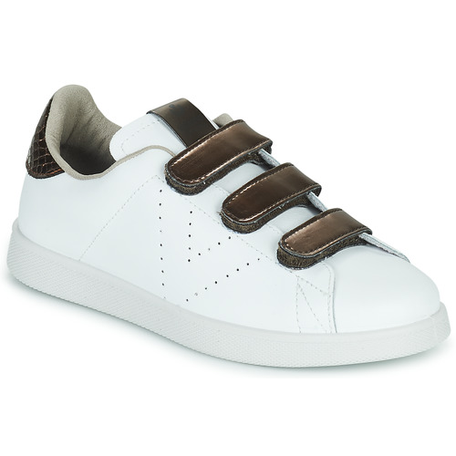 Victoria - TENIS TIRAS EFECTO PIEL/S - Blanc