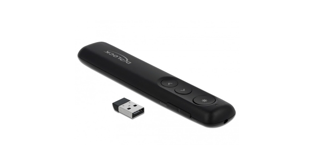 DeLOCKUSB Laser Presenter  (Zwart)