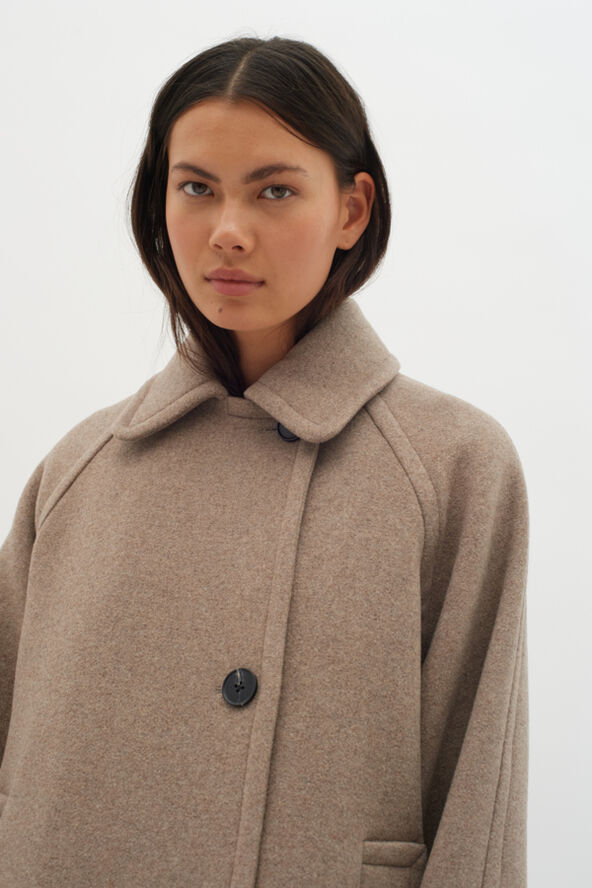 InWear ThoraIW Minona Coat Sandy grey melange