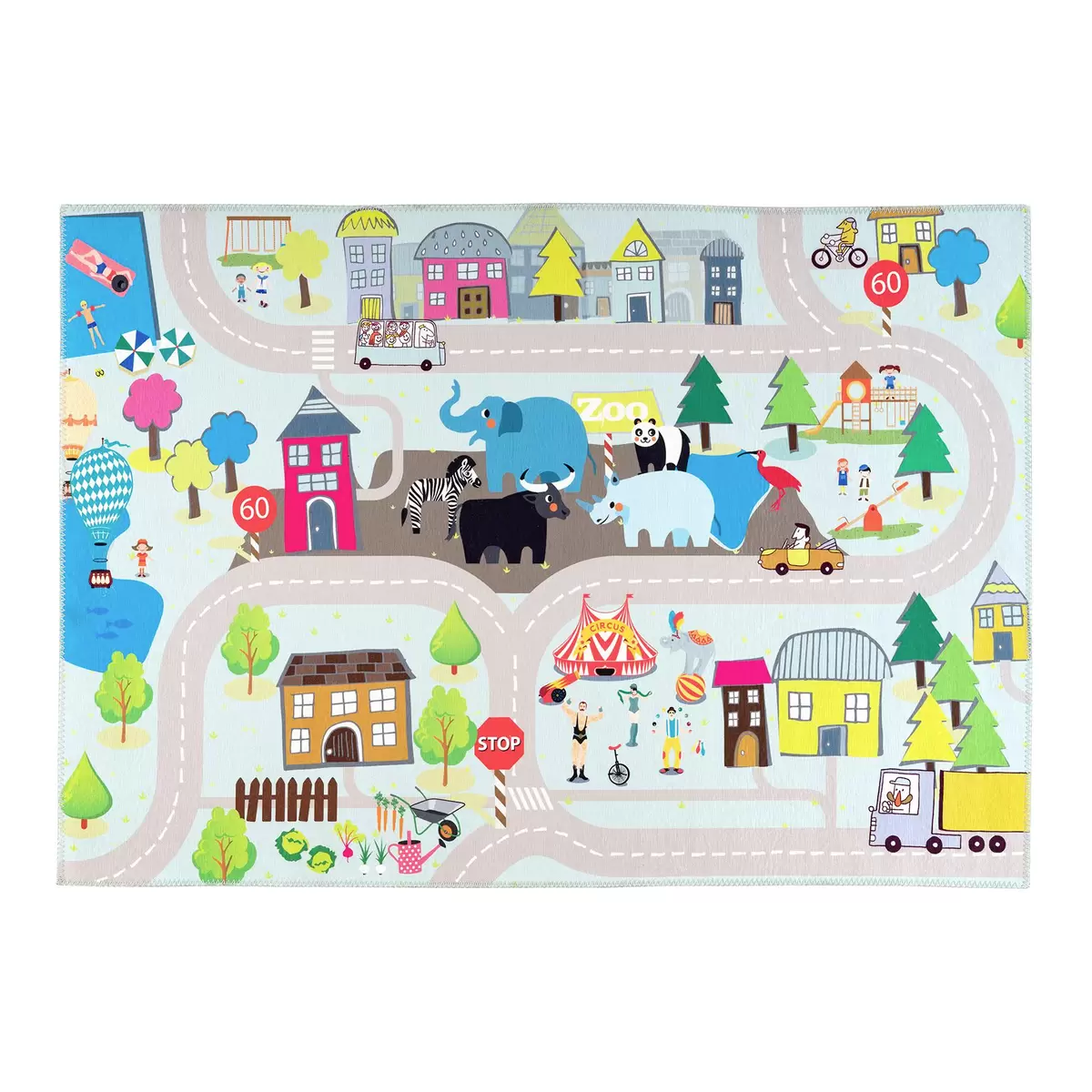Kinderteppich My Torino Kids Grau