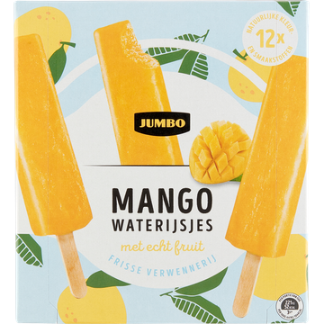 Jumbo Waterijsjes Mango 12 Stuks