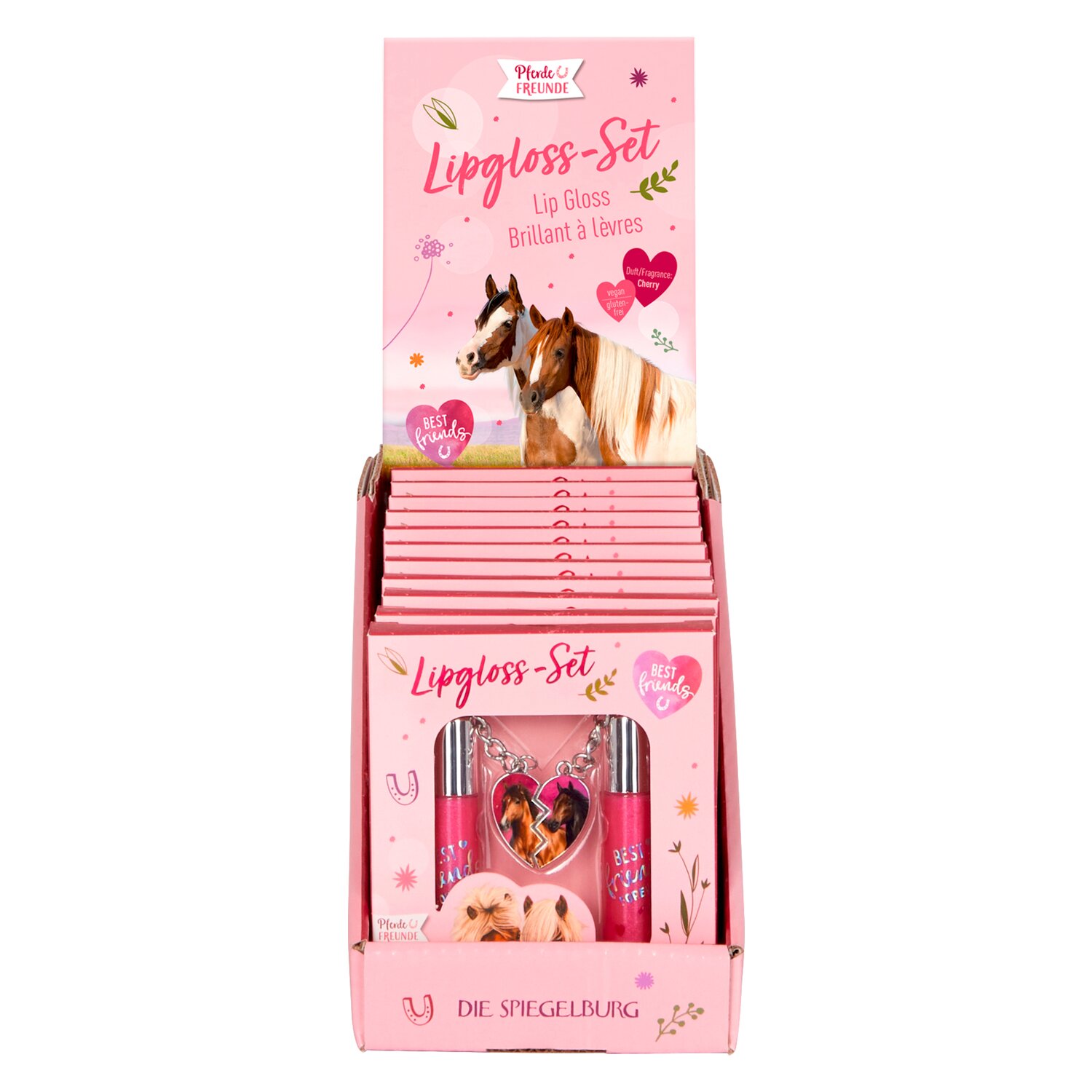 DIE SPIEGELBURG Lipgloss-Set Best friends - Pferdefreunde