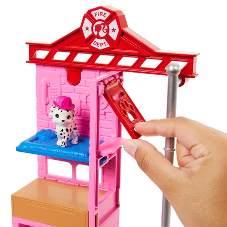 Barbie Feuerwehr Spielset