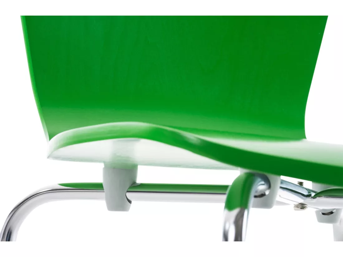 Chaise de conférence - Bois - Vert - Aaron