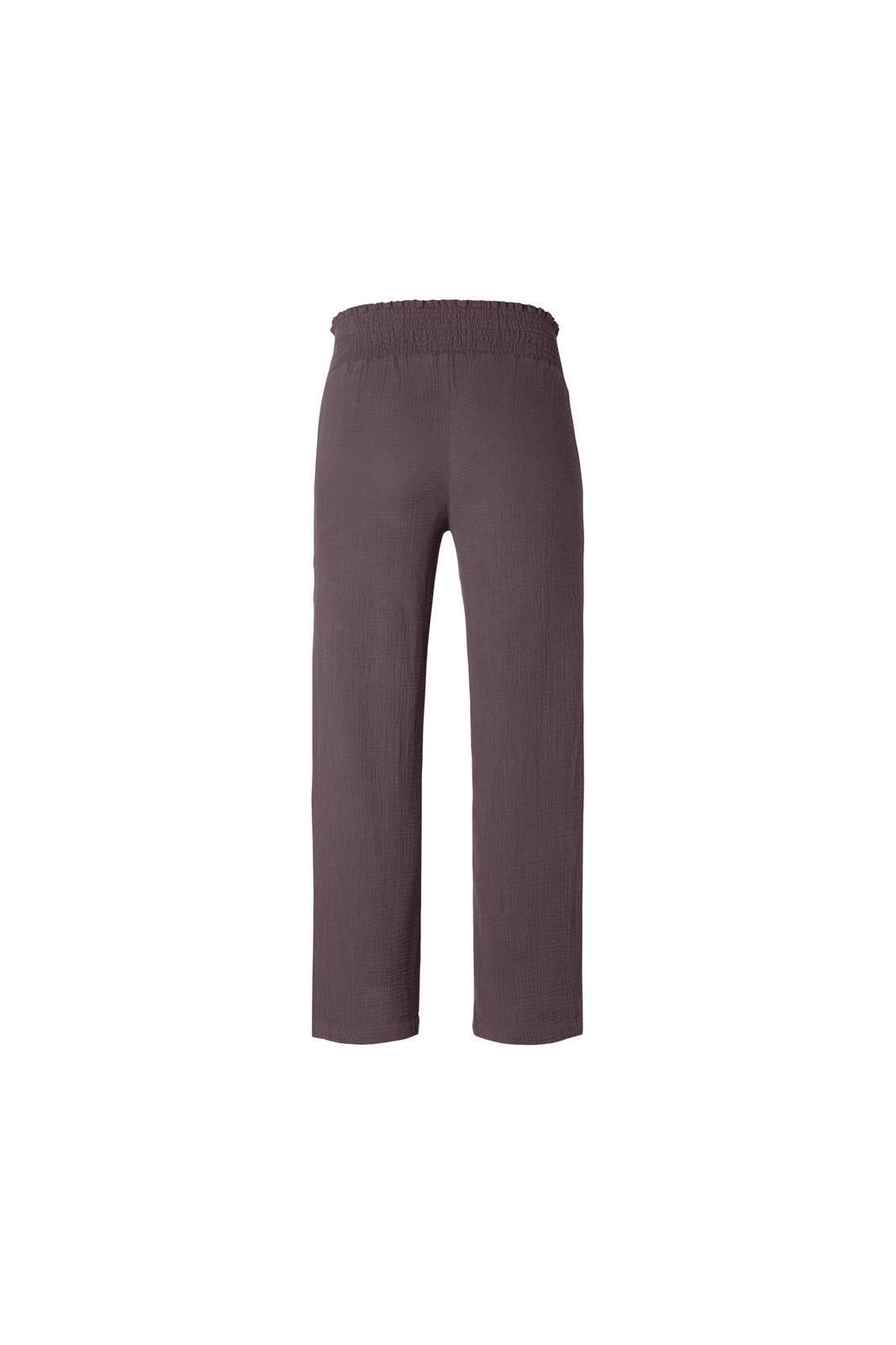 Noppies Maternity Casual broek Wide leg fit - Forged Iron
