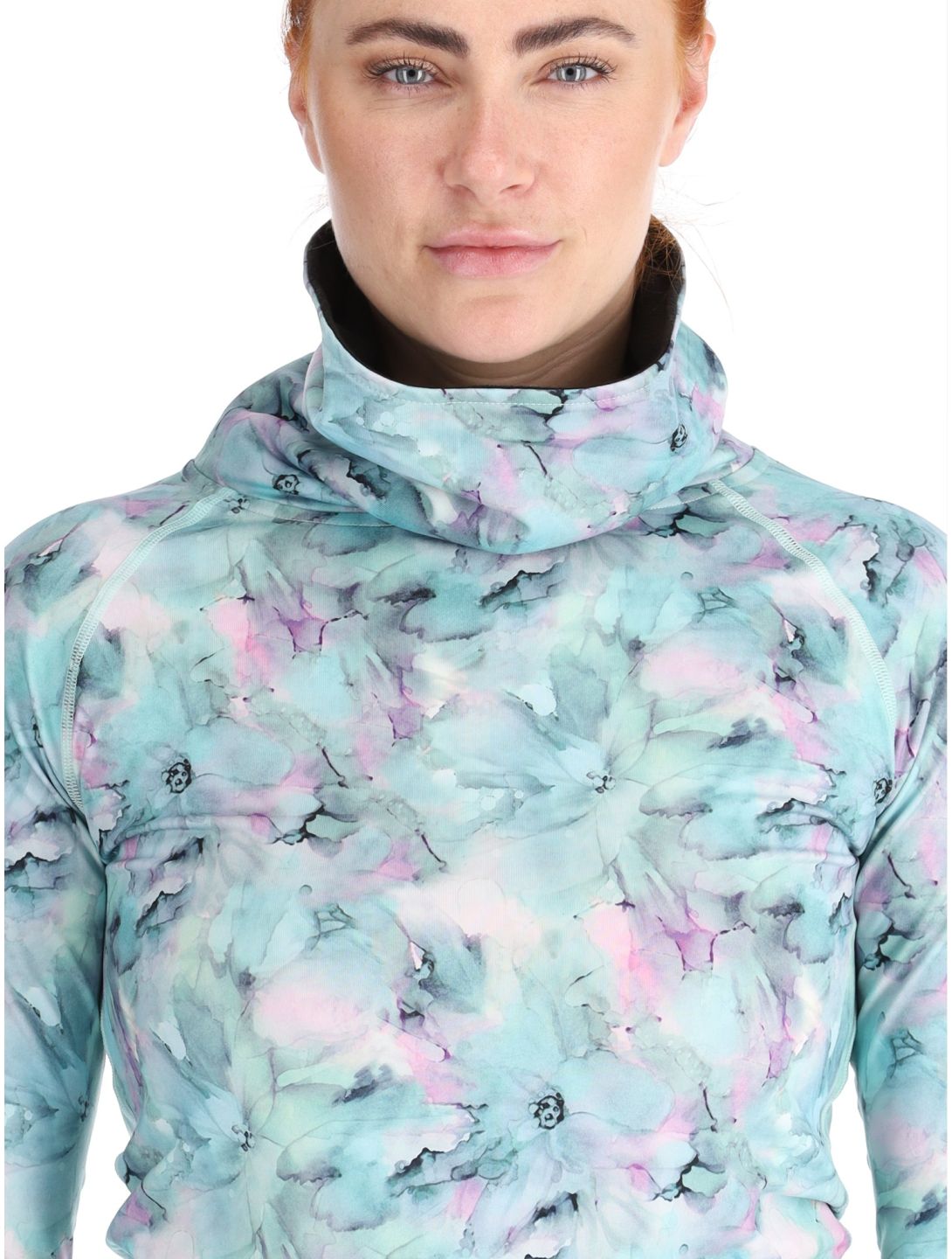 Pagaya Print Fleece thermoshirt dames