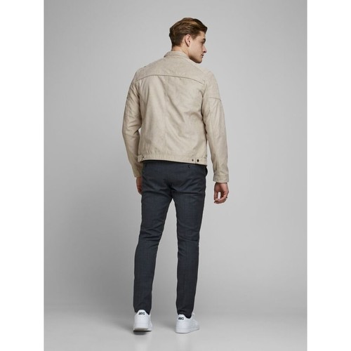 Jack & Jones - 12147218 ROCKY FAKE SUEDE-STRING/FAKE SUEDE Beige