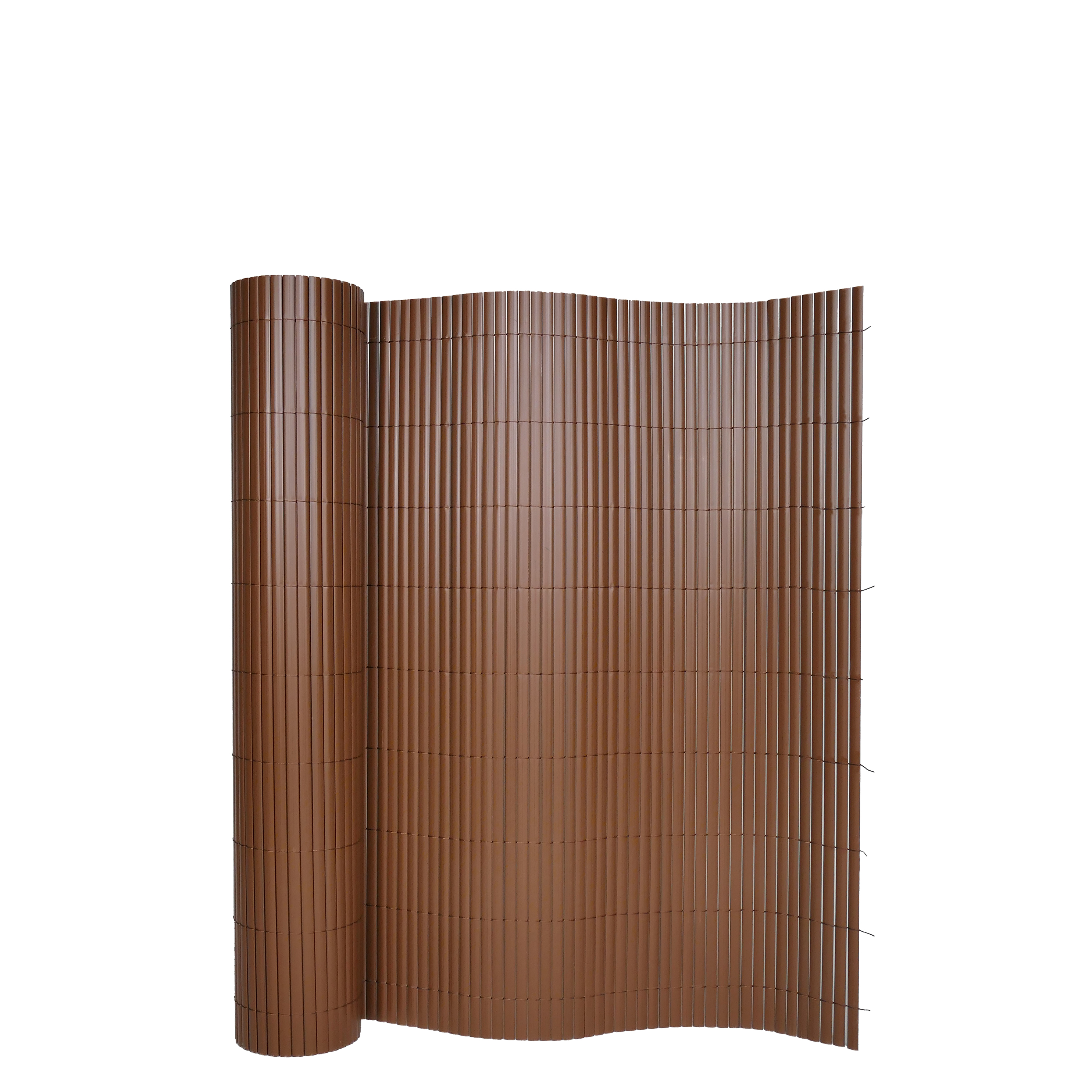 Sichtschutzmatte PVC 300 x 120 cm braun