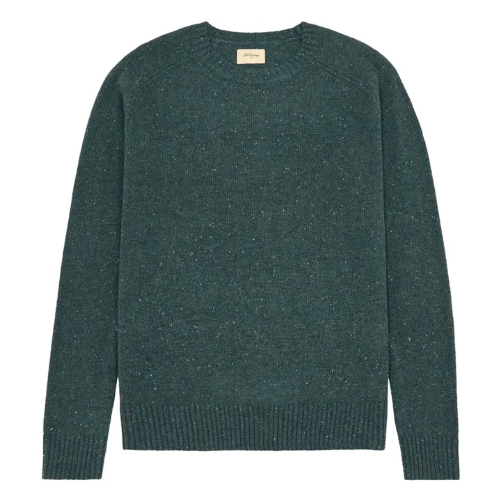 Bellerose Pull Gatu Laine Merinos | Vert foncé
