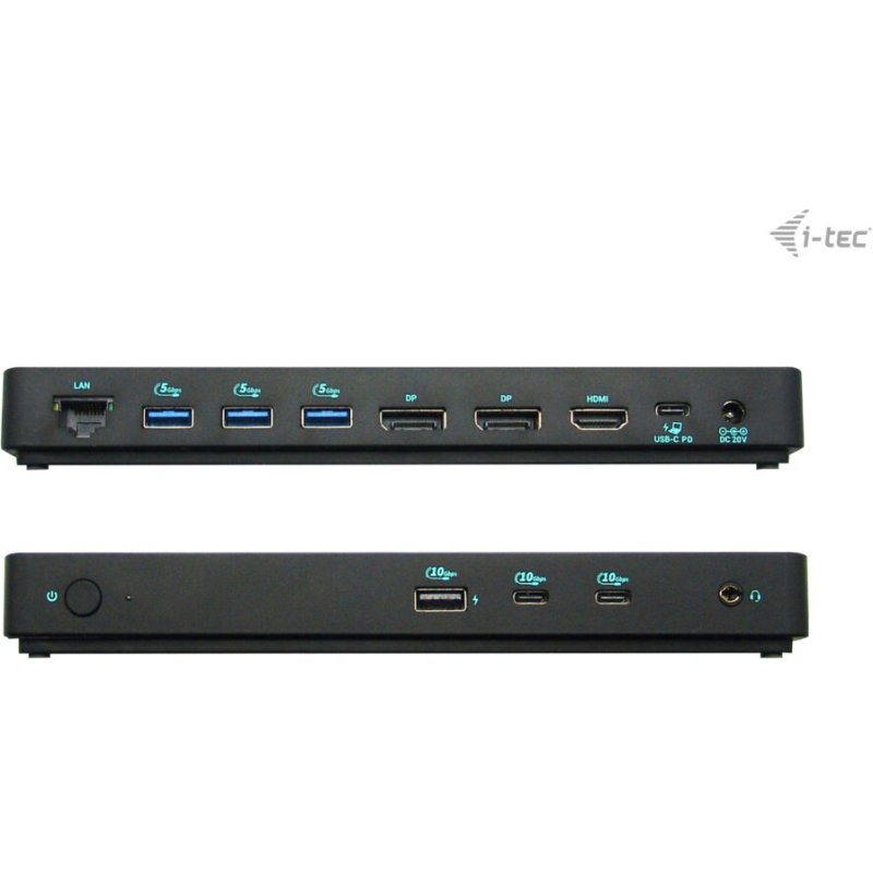i-tec USB-C Triple Display Docking Station Gen 2 Pro + Power Delivery 100W
