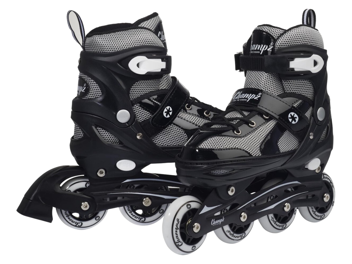 Champz Wit ABEC7 Semi-Softboot verstelbare inline skates