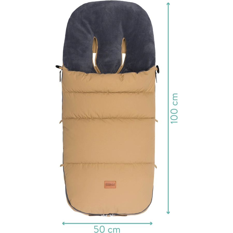 fillikid Winterfußsack Kinley Cappuccino