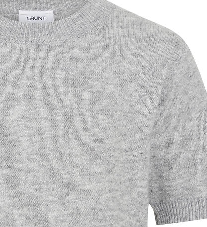 Grunt T-Shirt - Strick - GRIsa - Grey