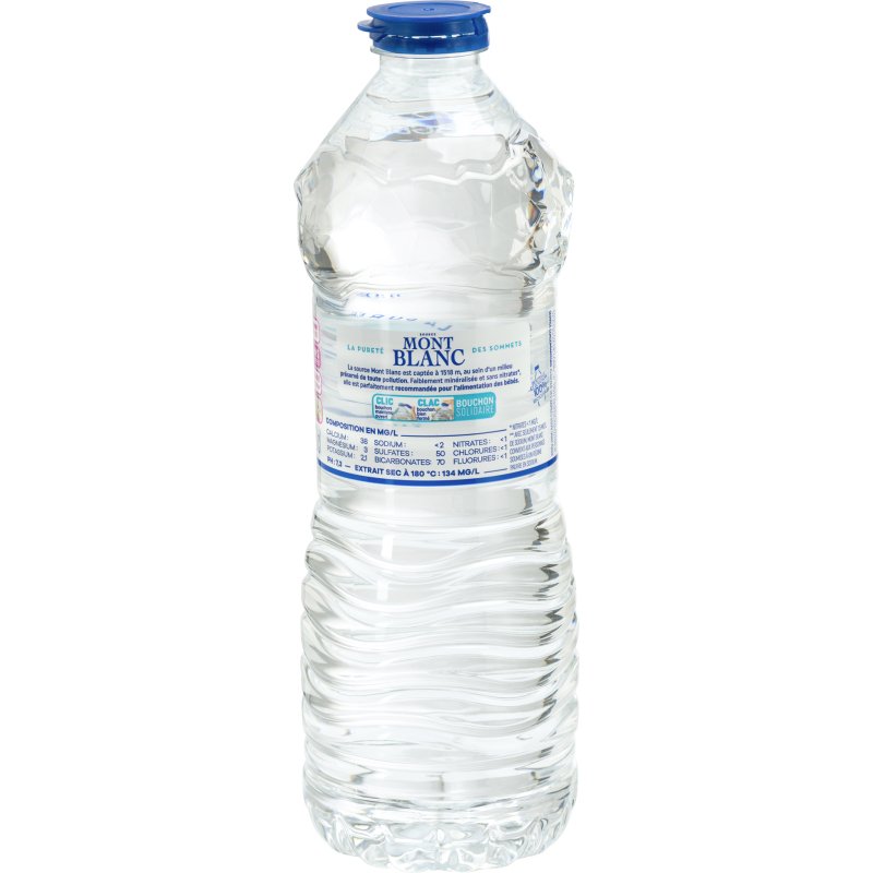 Eau minérale Mont Blanc 50 cl - 24 bouteilles