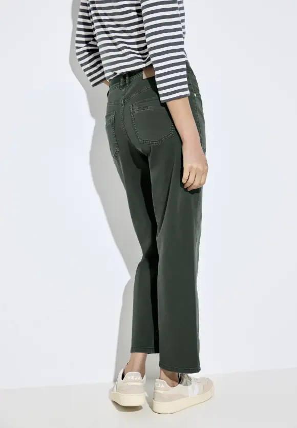 Loose Fit Twill Hose - strong khaki