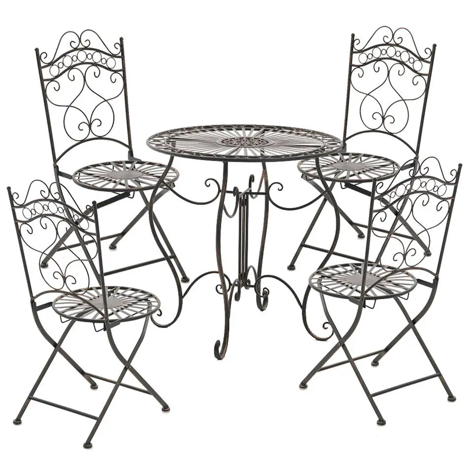 CLP Bijzettafel tuin Indra antiek Frame - Metaal - bronzen