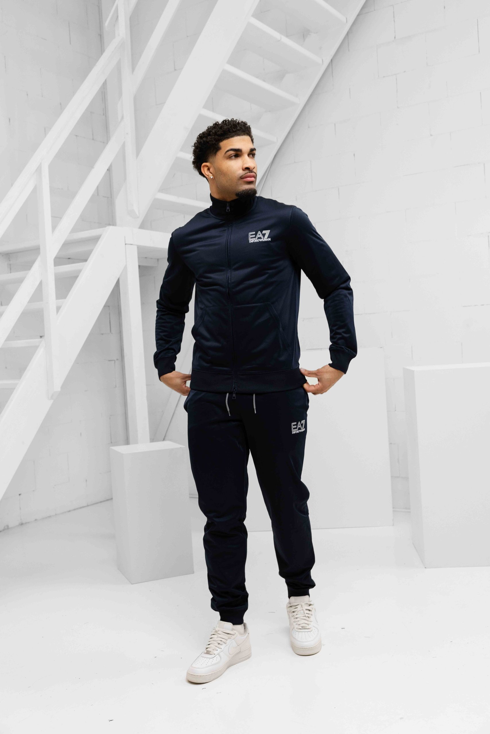 EA7 Emporio Armani 7M001320 Trainingspak Heren Blauw