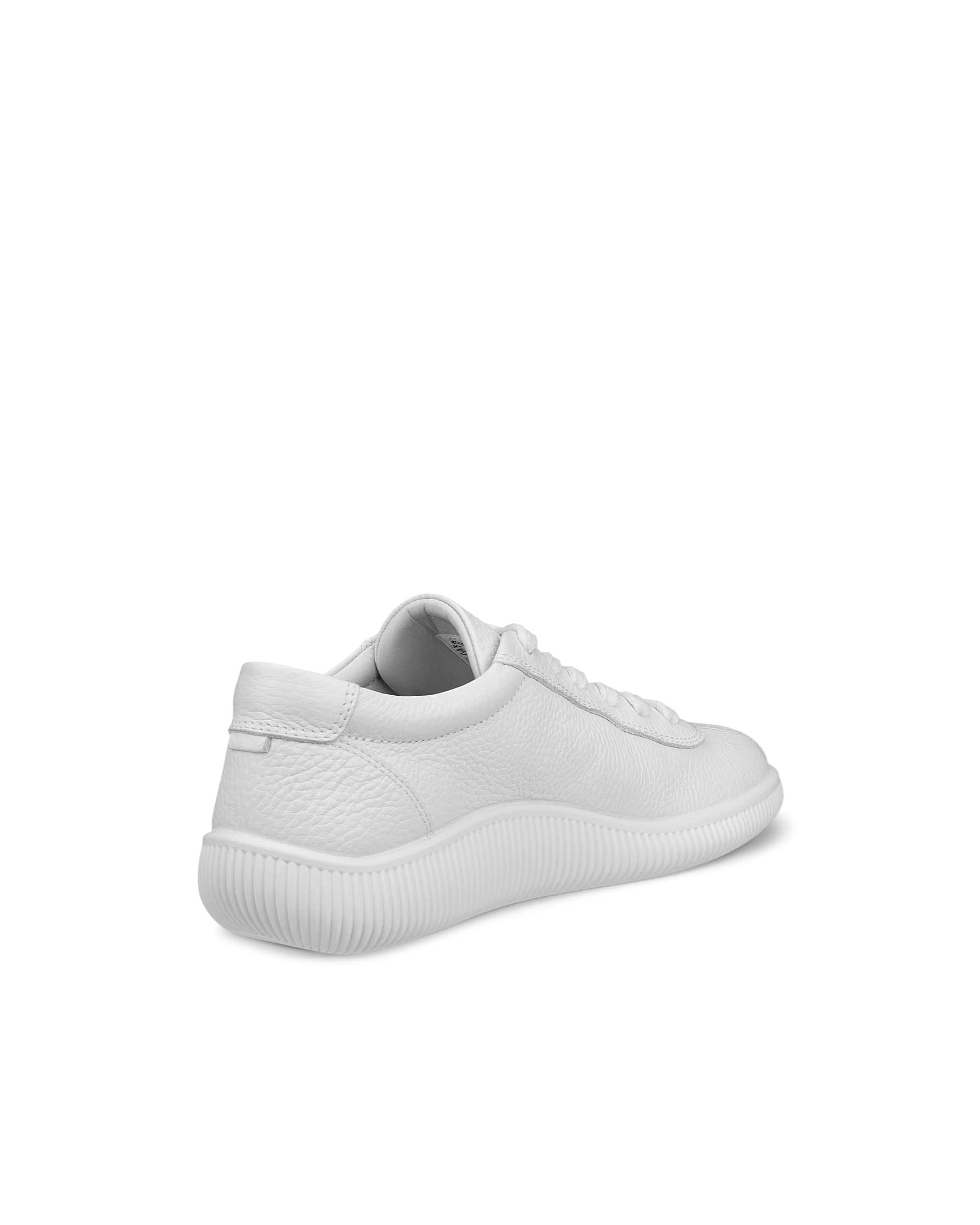 ECCO SOFT ZERO W Damen Ledersneaker Weiß