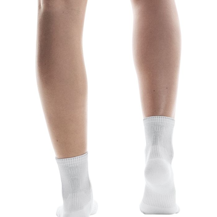 On Unisex Strømper Performance Run Sock Mid-Cut Hvid