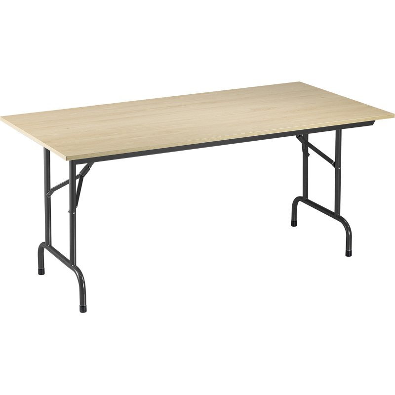 Table pliante Primera - plateau profondeur 80cm
