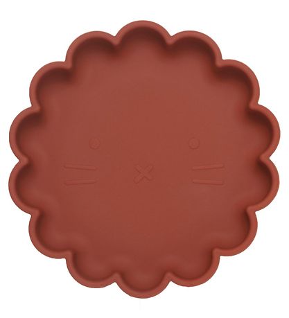 Petit Monkey Sk?l m. Sugekop - Silikone - Lion - Baked Clay