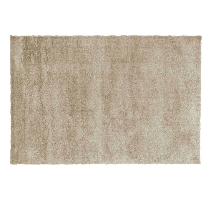 TAPIS RECTANGLE 160X230CM SHAGGY UNI TANGO TAUPE