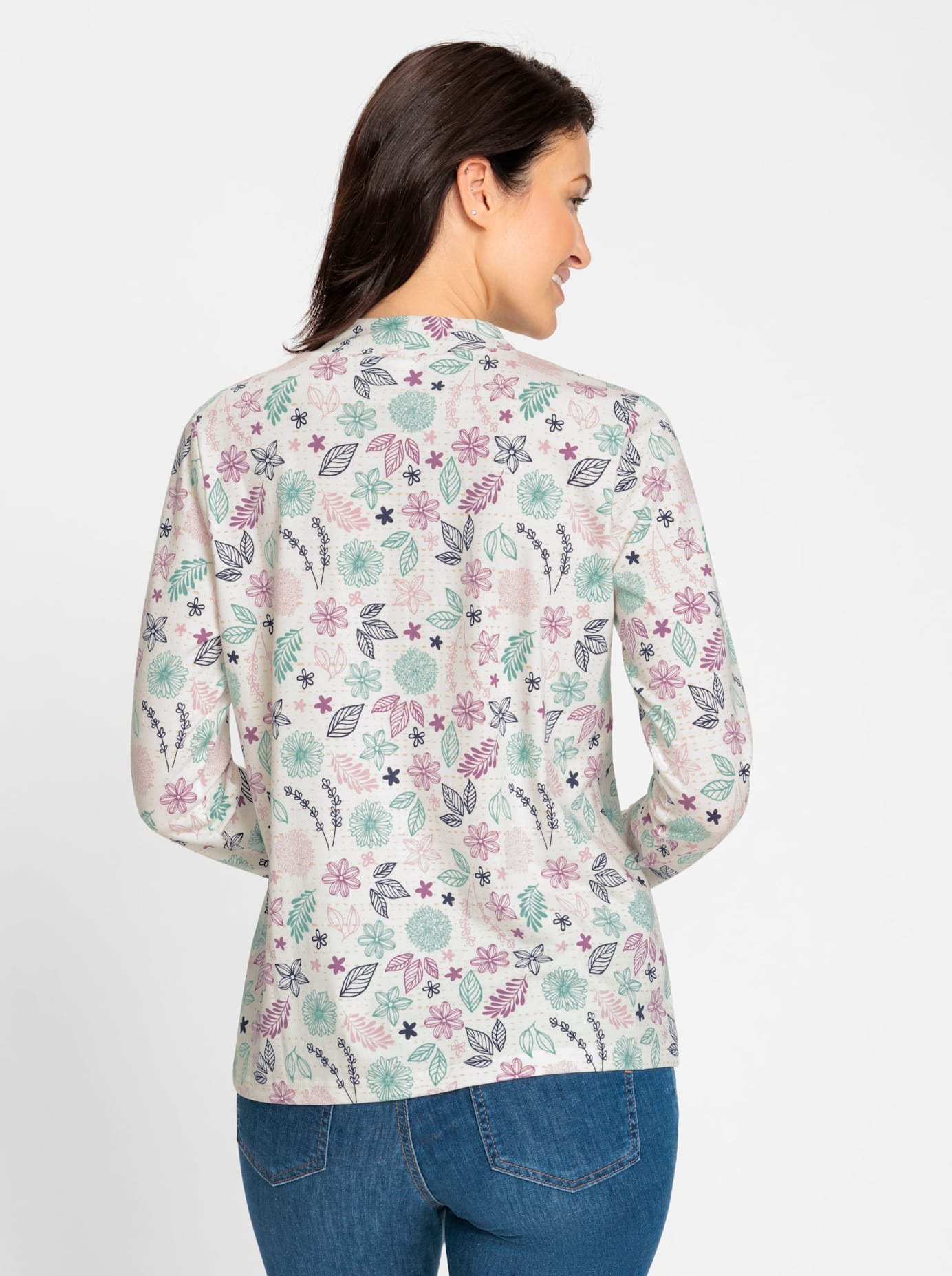 Inspirationen Stehkragenshirt »Stehkragen-Shirt«, 1 Stk.