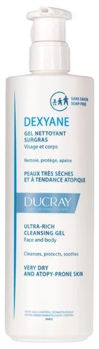 Ducray — Gel Nettoyant Surgras — Gel nettoyant surgras — Dexyane 400ml