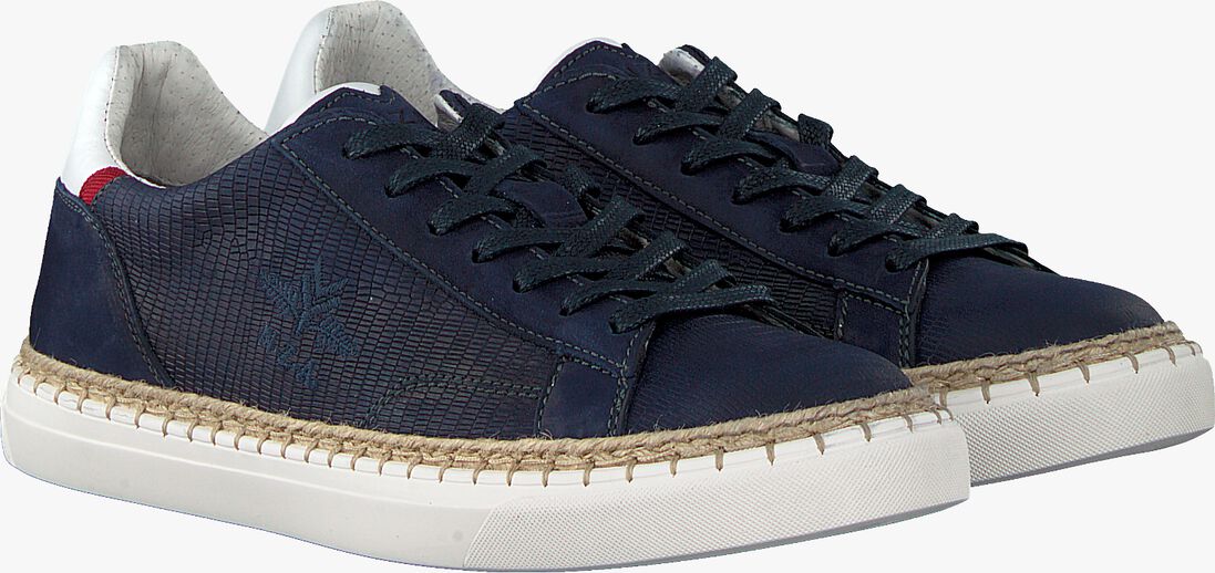 NZA NEW ZEALAND AUCKLAND blauwe nza new zealand auckland lage sneakers taupo ii lizard