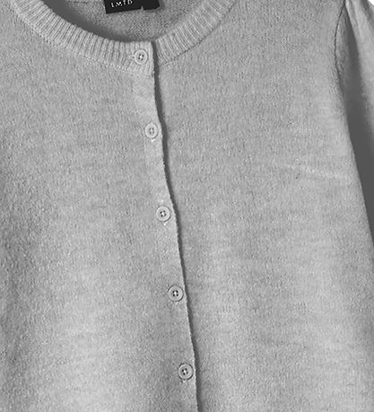 LMTD Cardigan - Strick - NlfLodet - Light Grey Melange