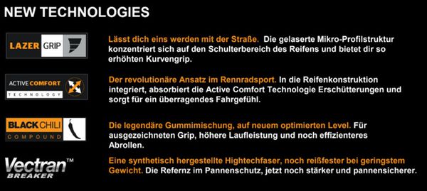 GRAND PRIX 5000 Reifen  schwarz  28