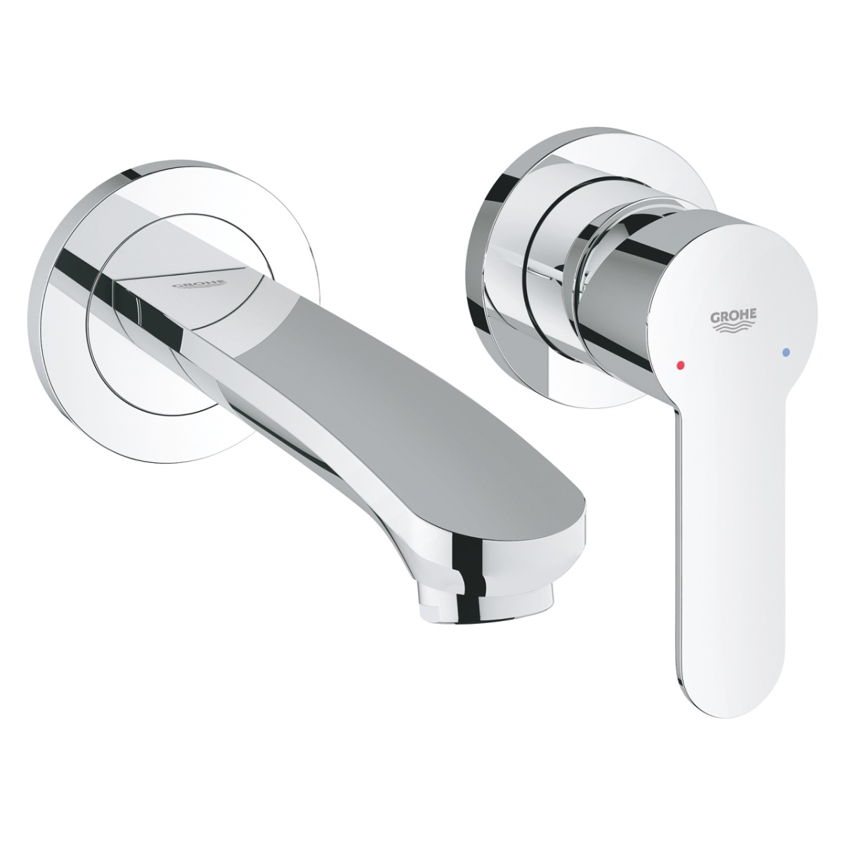 Grohe Eurostyle Cosmopolitan afbouwdeel 2-gats inbouw wastafelkraan chroom