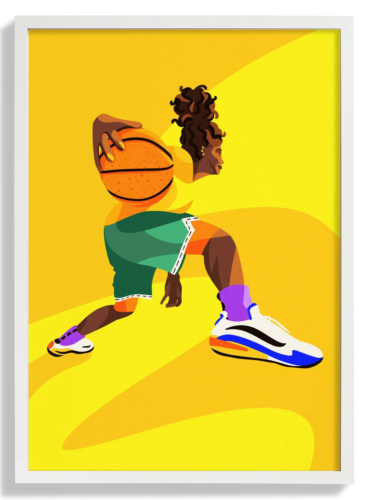 Basketballspieler von Sofia Doudine