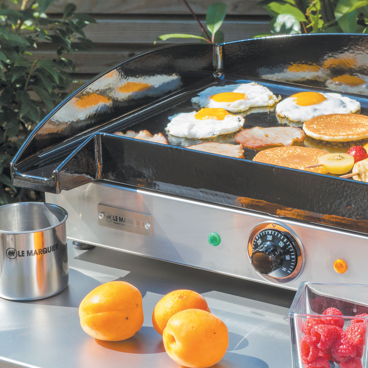 Plancha Vintage ELECTRICA 160 Inox Le Marquier