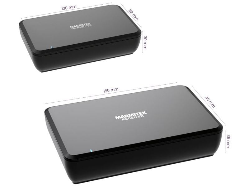 Marmitek Speaker Anywhere 750 Schwarz Kabellose Lautsprecherverbindung