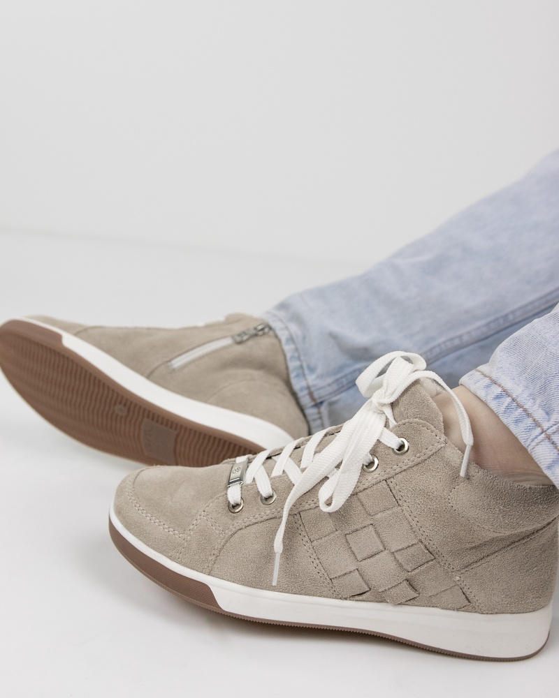 Ara Rome Hoge sneakers  - beige