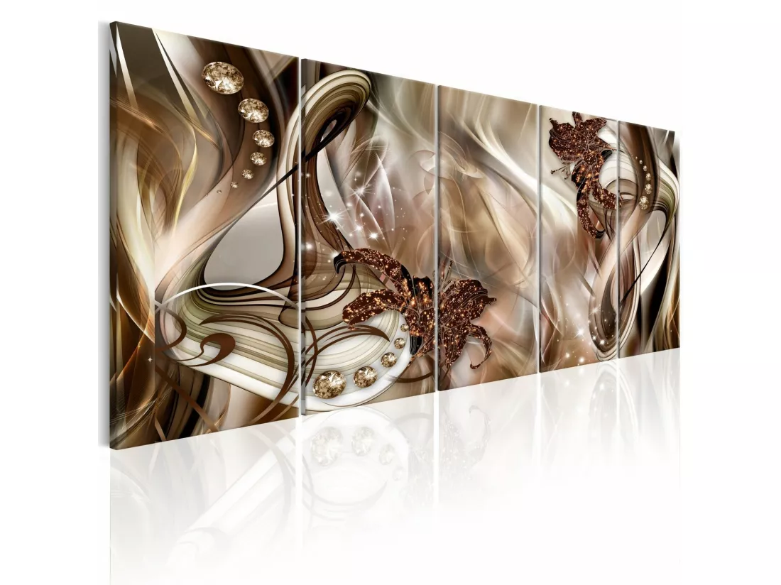 Tableau coquillages élégants - 200 x 80 cm
