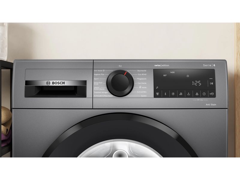Bosch Waschmaschine WGG244ZRCH Links Frontloader mit 9 kg Ladekapazität