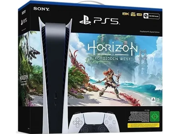 Sony Playstation 5 PS5 Konsole Digital Edition inkl Horizon FW (9419693)